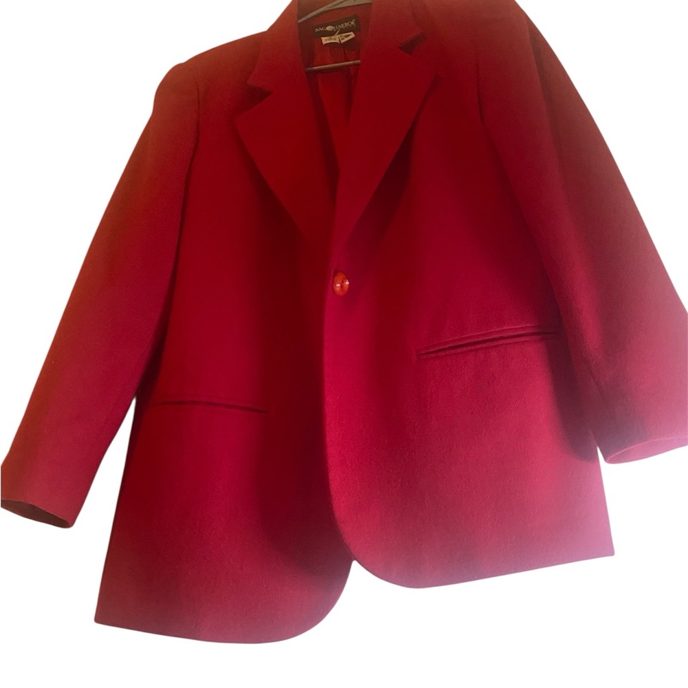 Sag Harbor Kids Cherry Red Blazer